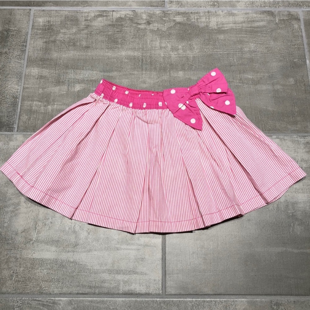 OshKosh Polkadot & Stripe Skirt